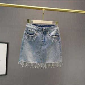jupe jean